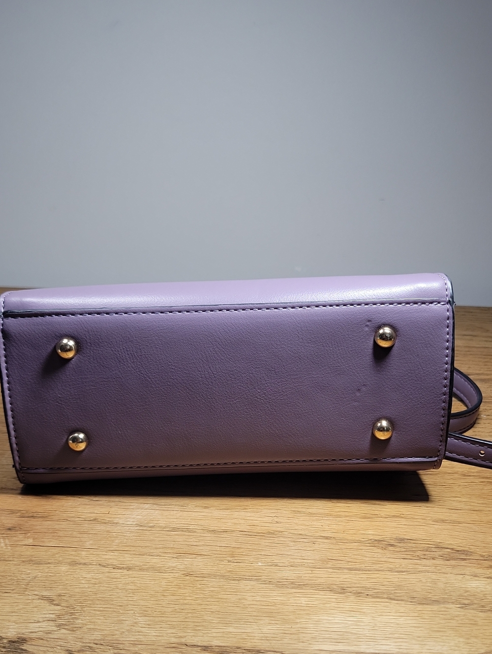 Dune London Purple Top Handle Bag w/ Adjustable Shoulder Strap Interior Pocket - Picture 11 of 12